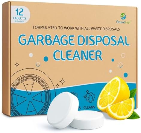 OrientLeaf Garbage Disposal Cleaner Tablets 20g 12 Pack 1
