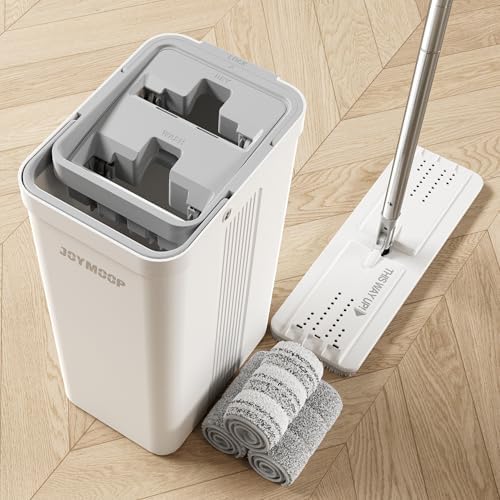 JOYMOOP Mop and Bucket with Wringer Set 1