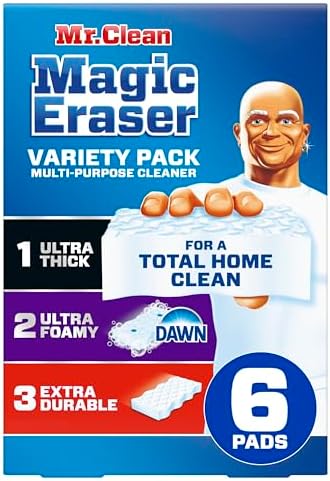 Mr Clean Magic Eraser Variety Pack 6 Count