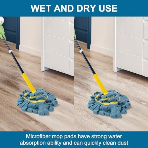 KeFanta Self-Wringing Twist Mop for All Floors
