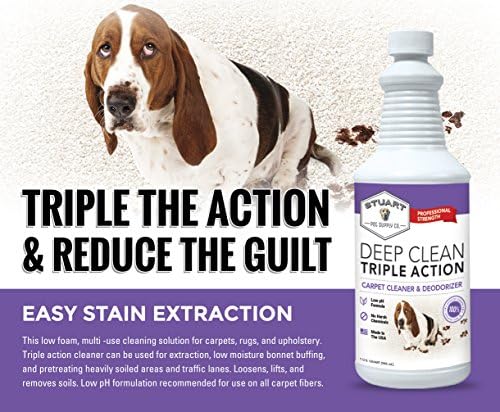 Stuart Pet Supply Co Deep Clean 3X Carpet Cleaner 128 fl oz