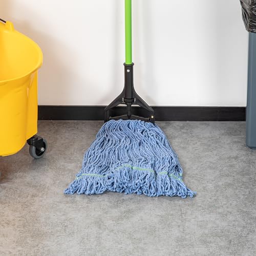 Restaurantware Mop Head Refill - 24 Ounce Cotton Blend Machine Washable 1