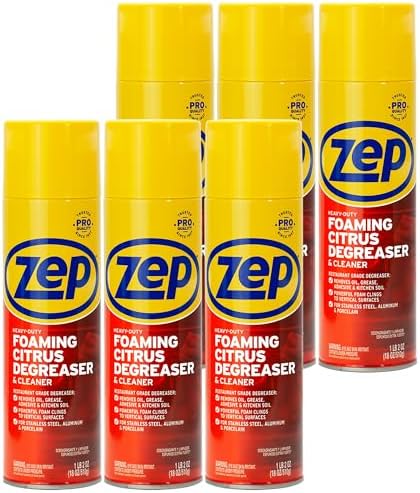 Zep Heavy-Duty Foaming Degreaser 18 Oz Case of 6