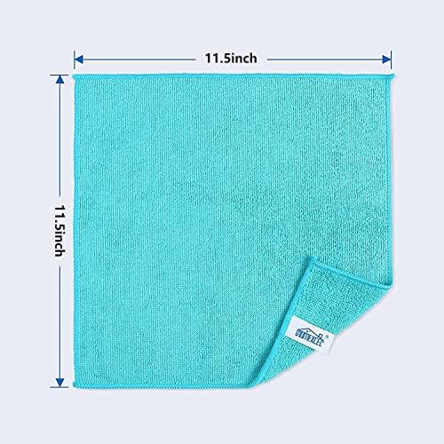 HOMEXCEL 8-Pack Microfiber Cleaning Cloths