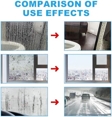 Glass Cleaning Tablets with Anti-Fog Effect 20 Pieces
