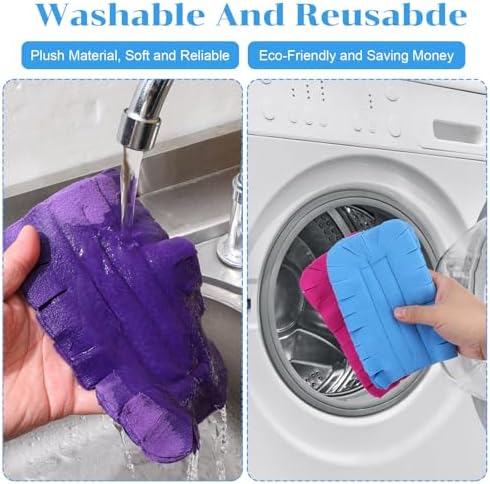 10 PCS Reusable Fleece Duster Refills for Cleaning