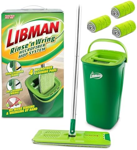 Libman Rinse n Wring Mop and Bucket System 1