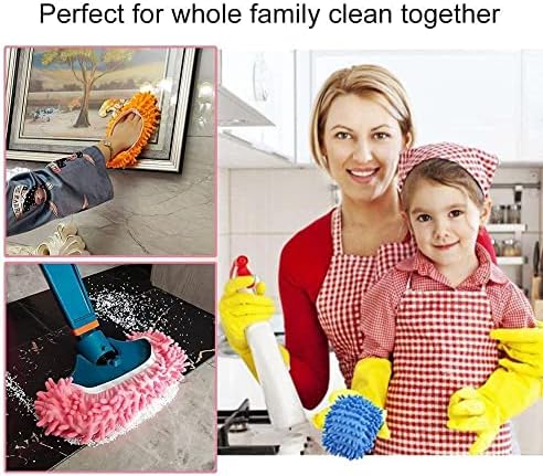 5 Pairs Multi-Function Dust Duster Mop Slippers