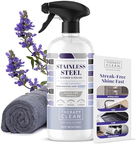 Therapy Stainless Steel Cleaner Polish Bundle