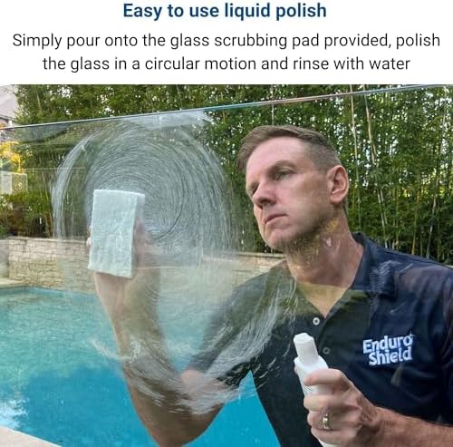 EnduroShield Shower Door Glass Polish - 74 fl oz 1
