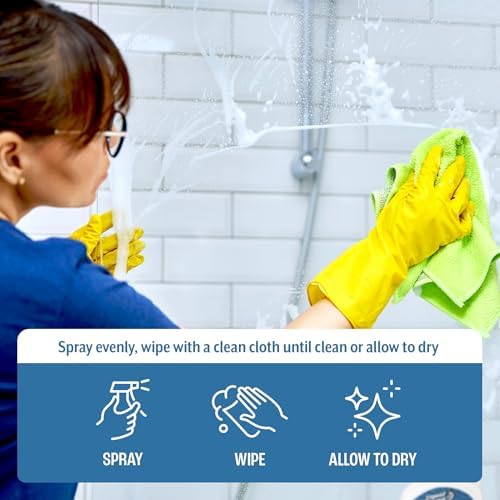 Danco Liquid Rhyno 2-in-1 Shower Glass Cleaner Repellent 1