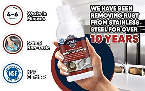 Professional Stainless Steel Rust Remover 4 oz 1