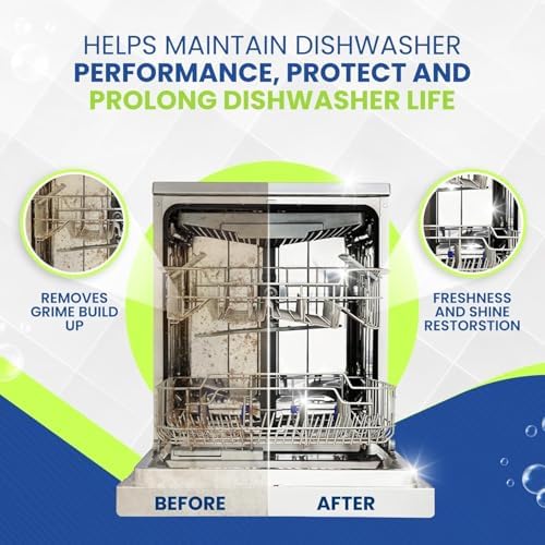 True Fresh Dishwasher Cleaner Deodorizer Tablets 18-Pack