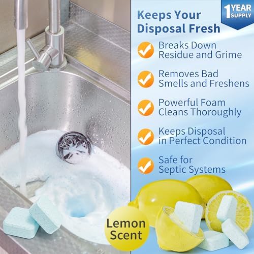 Cleanan Foaming Garbage Disposal Cleaner Tablets - 24 Pack 1