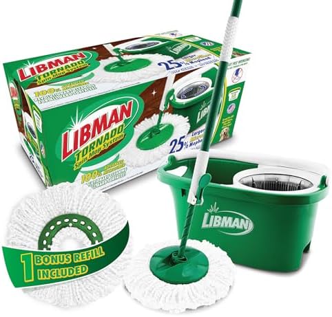 Libman Tornado Spin Mop System with Bucket and Wringer