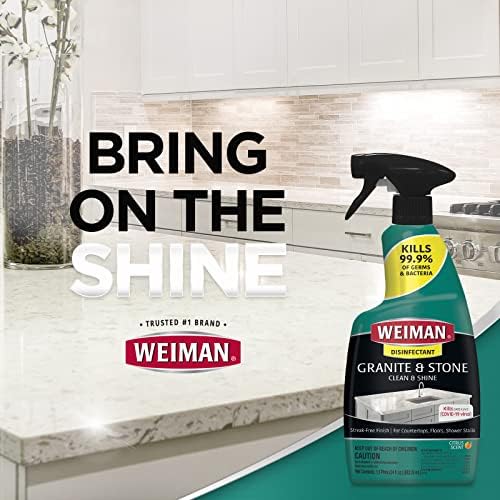 Weiman Disinfecting Granite Cleaner Polish Value Pack 1