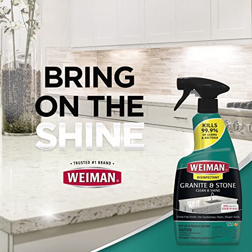 Weiman Disinfectant for Stone Surfaces - 12 fl oz 2 Pack