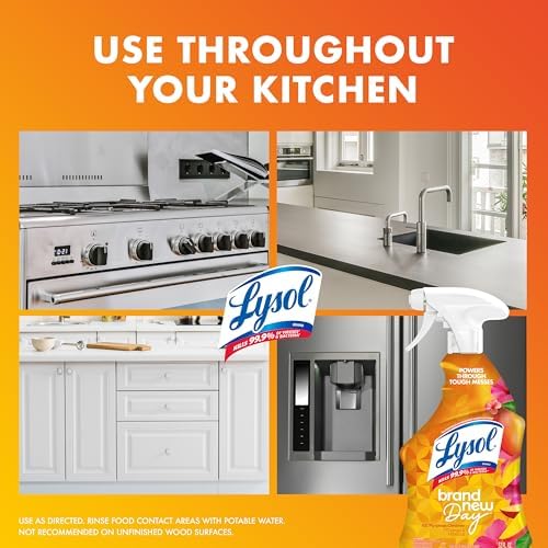 Lysol All Purpose Cleaner 32 Fl Oz Mango Hibiscus Scent