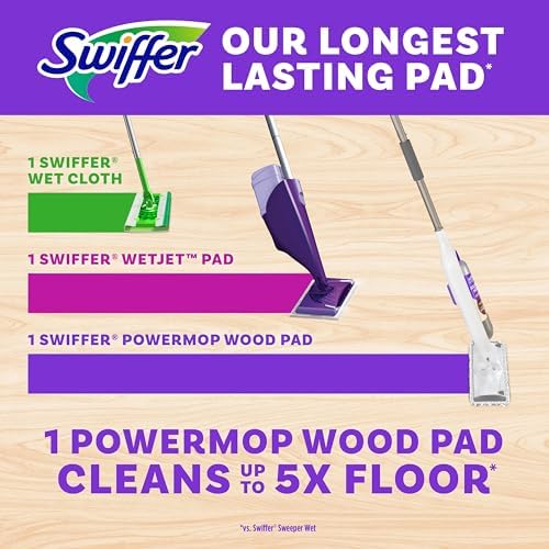 Swiffer Power Mop Wood Floor Cleaner Set