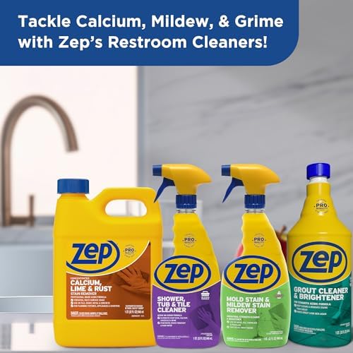 Zep Concentrated Calcium Lime Rust Remover - 32 oz Case of 12