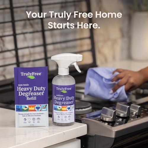 Truly Free Heavy Duty Degreaser 16oz Refill Set