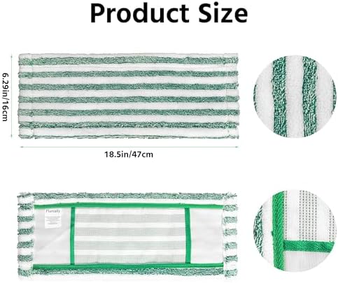 4 Pack Microfiber Mop Pads Refills for Libman Mops