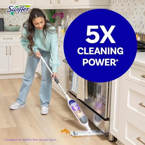Swiffer Power Mop Wood Floor Cleaner Set