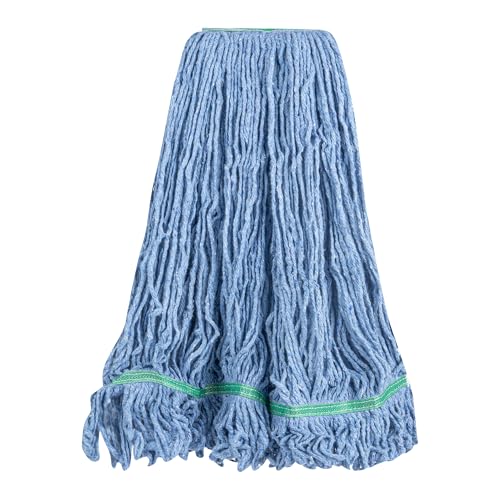 Restaurantware MOP Head - 32 Ounce Cotton Blend Machine Washable Loop End Refill