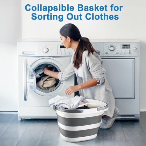 Collapsible Mop Bucket with Handle 16L