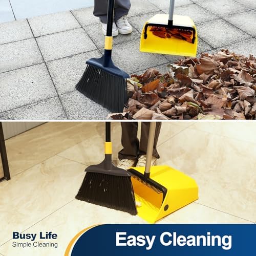 Yocada Commercial Dustpan with Comb for Efficient Cleaning