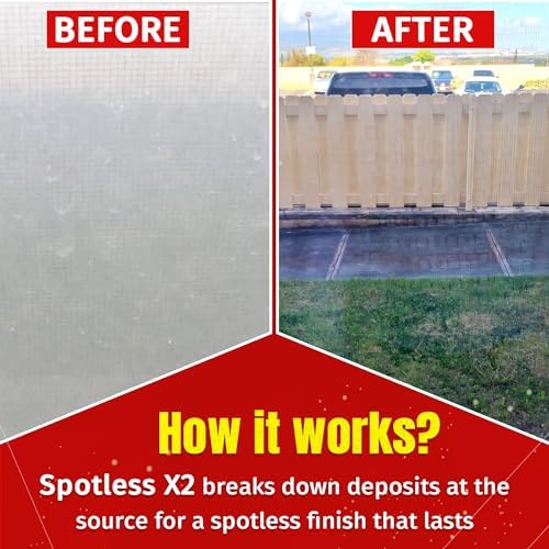 Spotless X2 Glass Water Spot Remover - 16oz