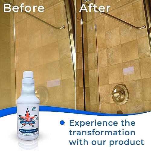 Bring It On Cleaner - Foamy Stain Remover for Glass Shower