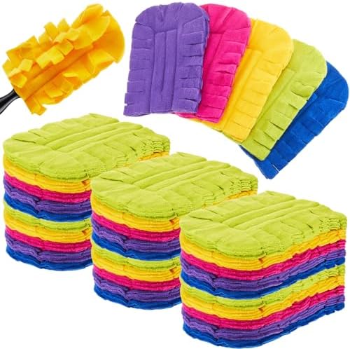 Zubebe 30 Pcs Reusable Fleece Duster Refills