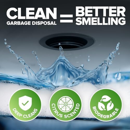 Renuv Garbage Disposal Cleaner Tablets 12 XL One Year Supply