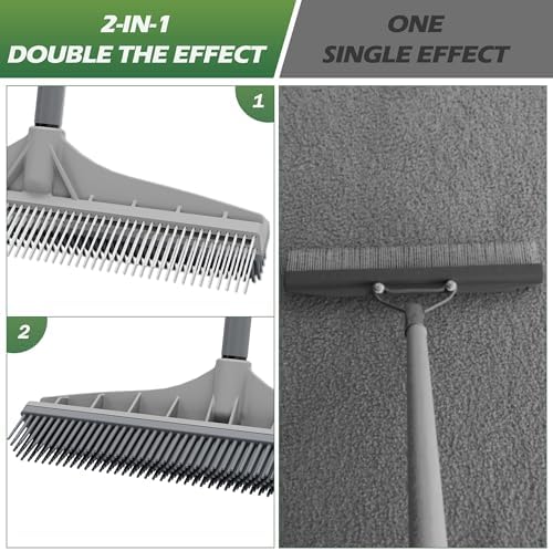 Walensee Carpet Rake for Pet Hair Removal 61