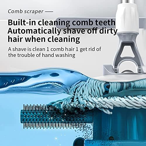 MICHAO Spin Mop Bucket Deluxe 360 Rimming System