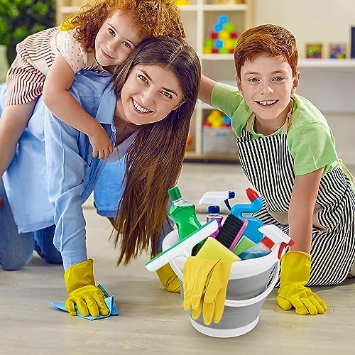 BIDFUL Collapsible Mop Bucket 5L 13 Gallon