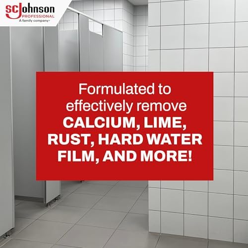 SC Johnson Professional Calcium Lime Rust Remover Spray 32 Fl Oz 12 Count