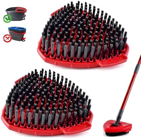 DLAIMI Scrubber Mop Head for O Cedar EasyWring 1-Tank
