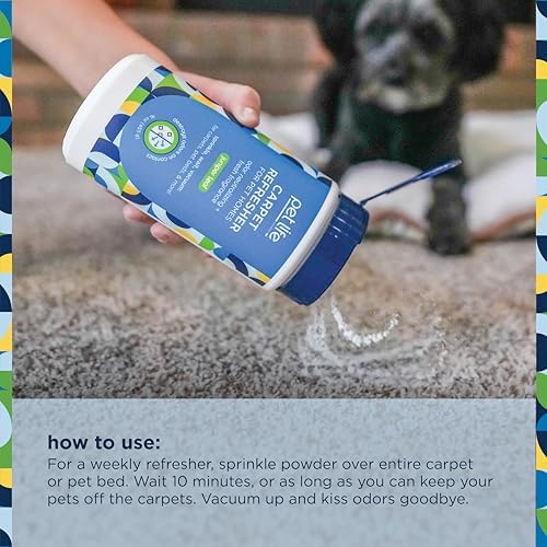 Pet Life Unlimited Carpet Refresher Powder - 16oz Pet Safe Fragrant