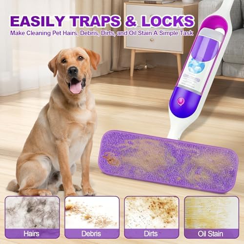 Orighty Reusable Mop Pads 10 Pack for Swiffer PowerMop 1