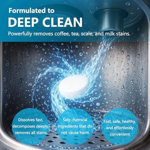 Coffee Machine Cleaner Descaler Tablets48 Count