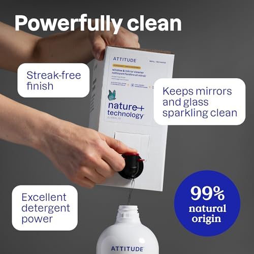 ATTITUDE Window Mirror Cleaner 271 Fl Oz Pack of 3