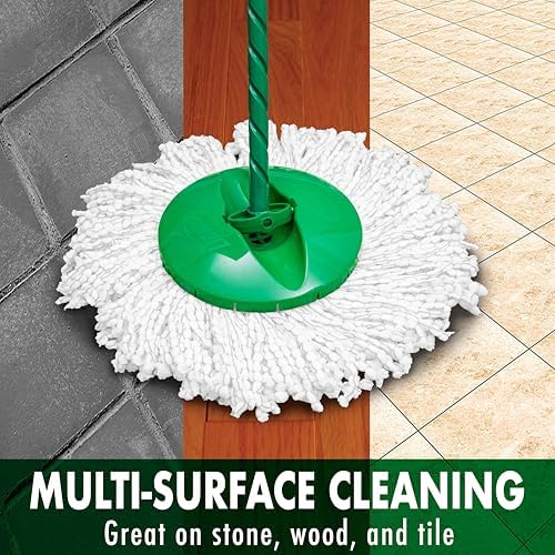 Libman Tornado Spin Mop System with 3 Refill Heads