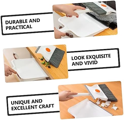 Mini Dustpan and Broom Set for Home and Car