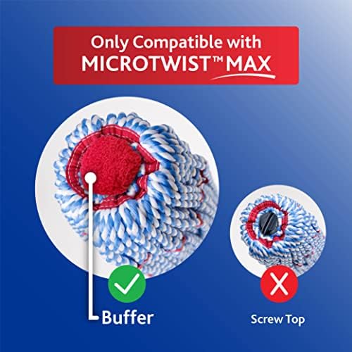 O-Cedar MicroTwist MAX Mop with Extra Refill