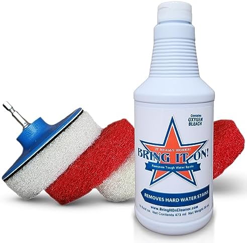 Bring It On Cleaner - Foamy Stain Remover for Glass Shower