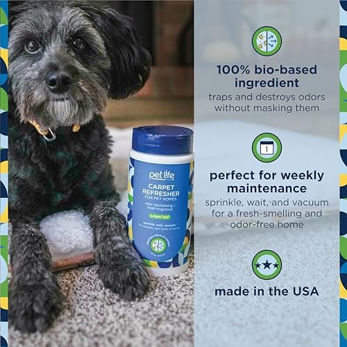 Pet Life Unlimited Carpet Refresher Powder - 16oz Pet Safe Fragrant