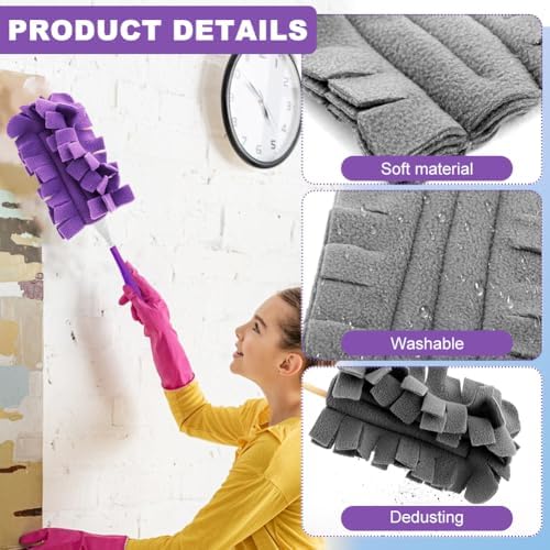 14Pcs Saycker Duster Refill Fleece for Swiffer