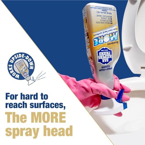 Bar Keepers Friend Soft Cleanser and MORE Spray Foam Cleaner Bundle 1